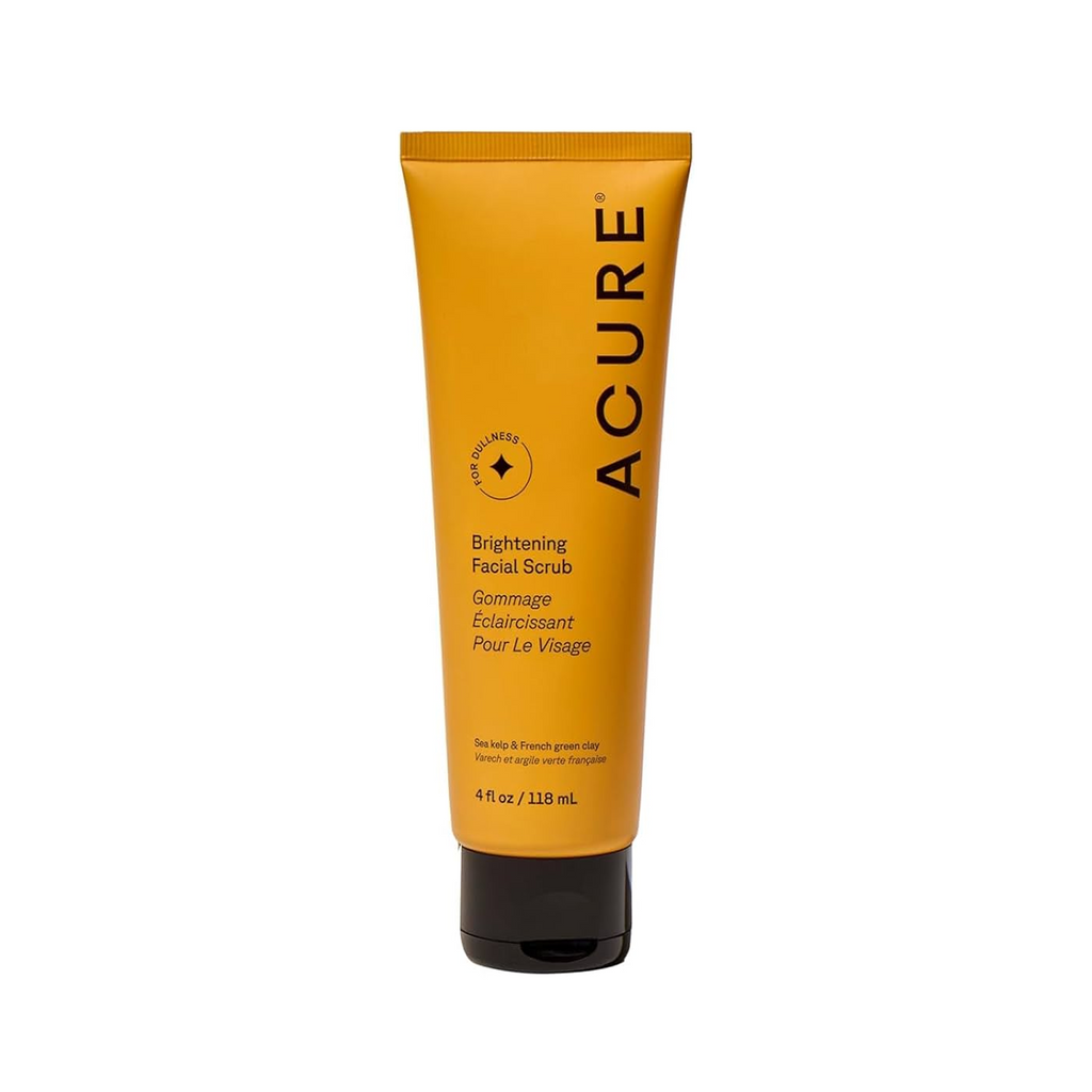 The product of Acure Brightening Facial Scrub