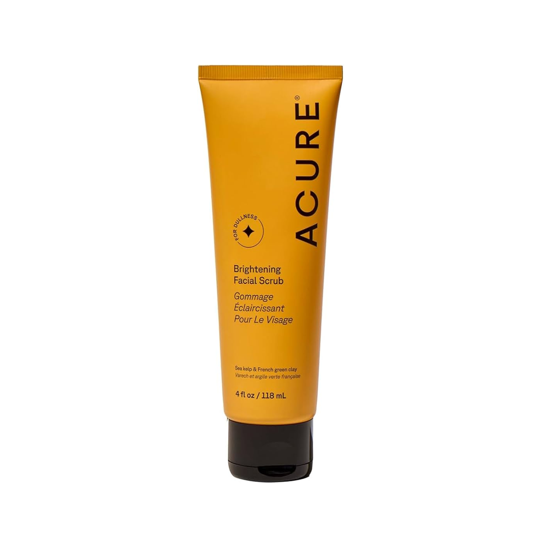 The product of Acure Brightening Facial Scrub