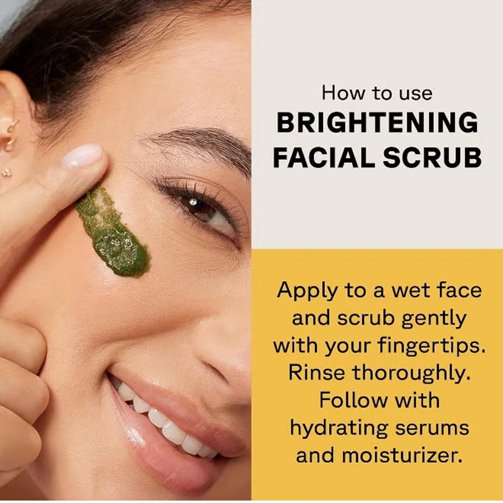 How to use a Acure Brightening Facial Scrub