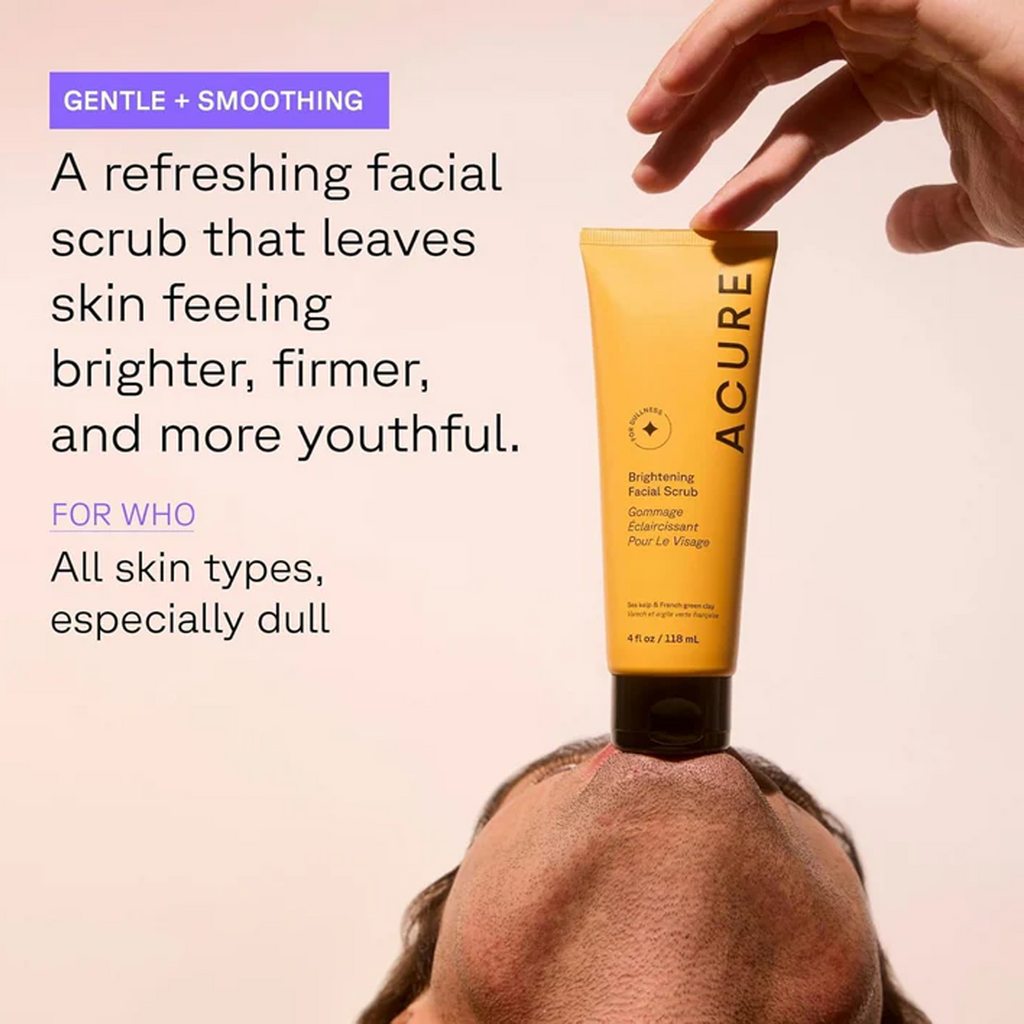 Key Benefits of Acure Brightening Facial Scrub