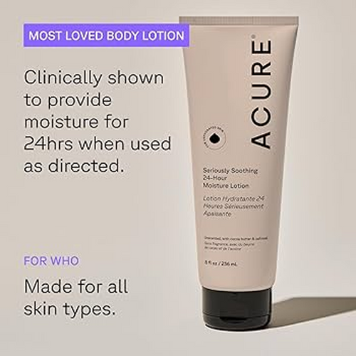 Benefits of using Acure Seriously Soothing 24 Hour Moisture Lotion