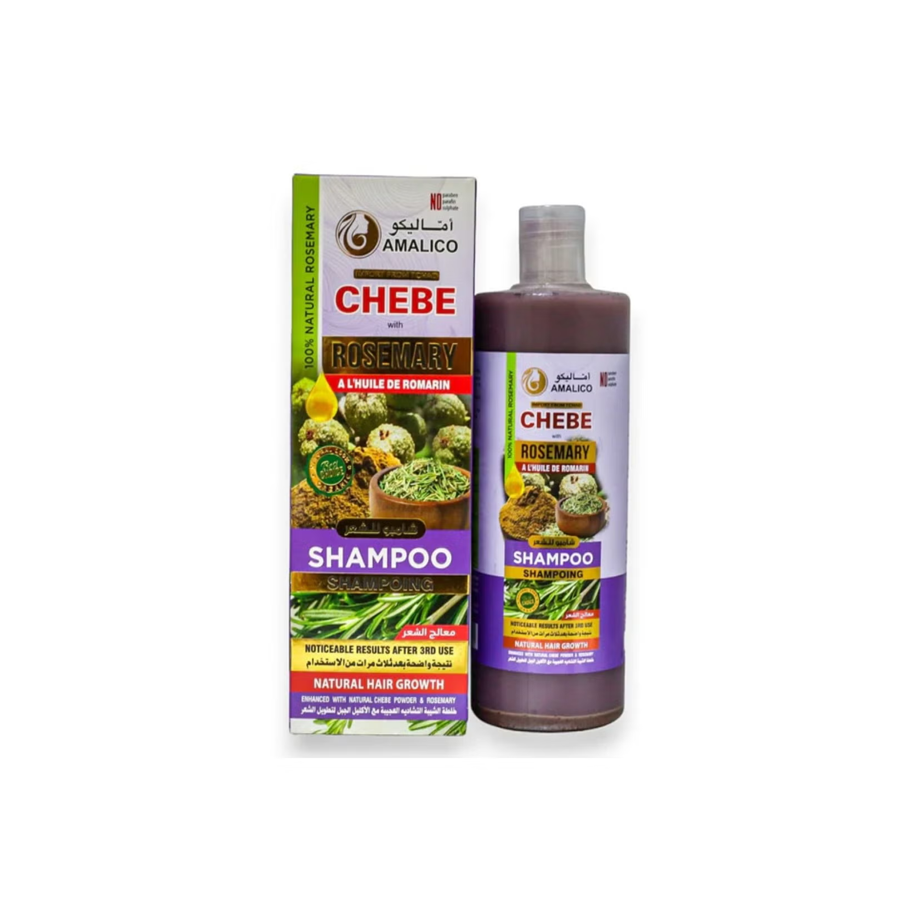 The product of Amalico Chebe Rosemary Hair Shampoo