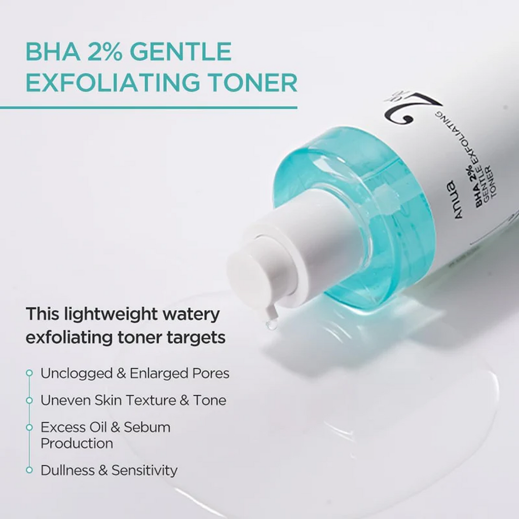 Key Benefits of Anua BHA 2% Gentle Exfoliating Toner