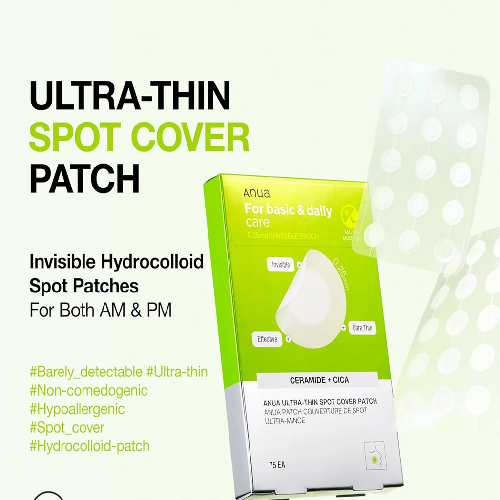 Key Benefits of Anua Ultra-Thin Spot Cover Patch