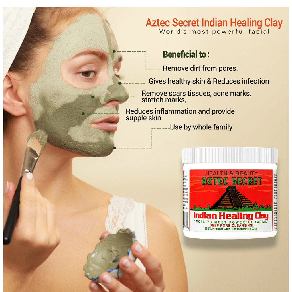 Aztec Secret - Indian Healing Clay Powder 454gm