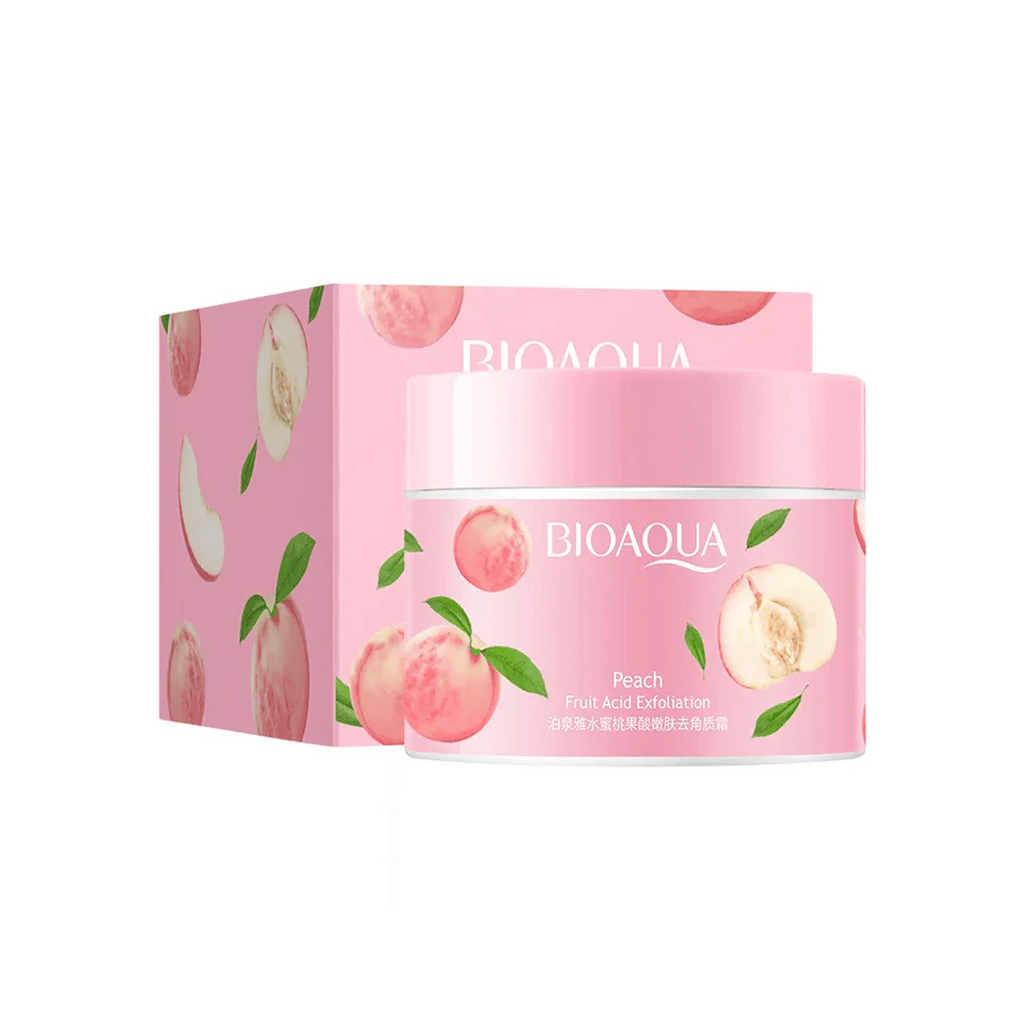 The product of BIOAQUA Peach Extract Exfoliating Body Scrub Gel 
