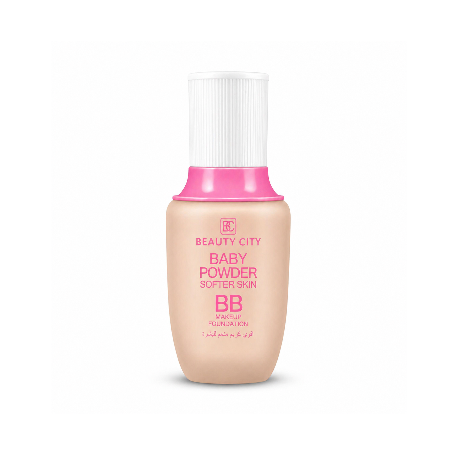 Beauty City Baby Powder Makeup Foundation available on qasrjamal store