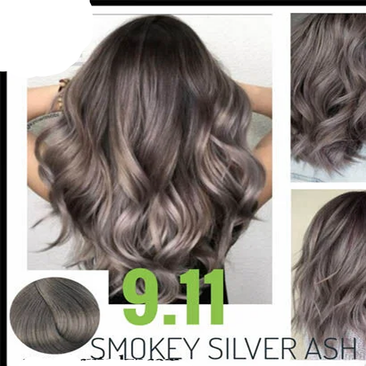 Smokey Silver Ash varient of Bremod Spa Hair Color