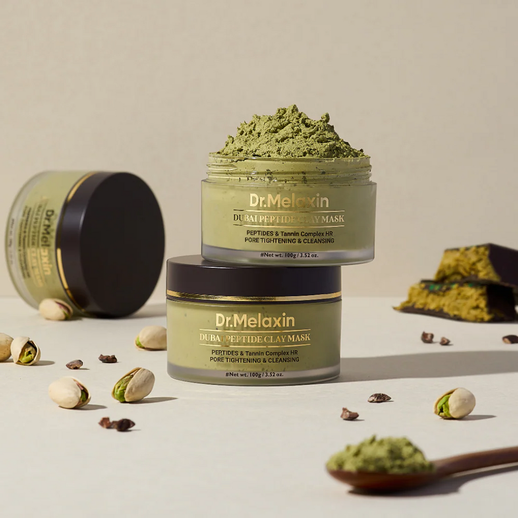 Dr.Melaxin Dubai Peptide Clay Mask available on qasrjamal store