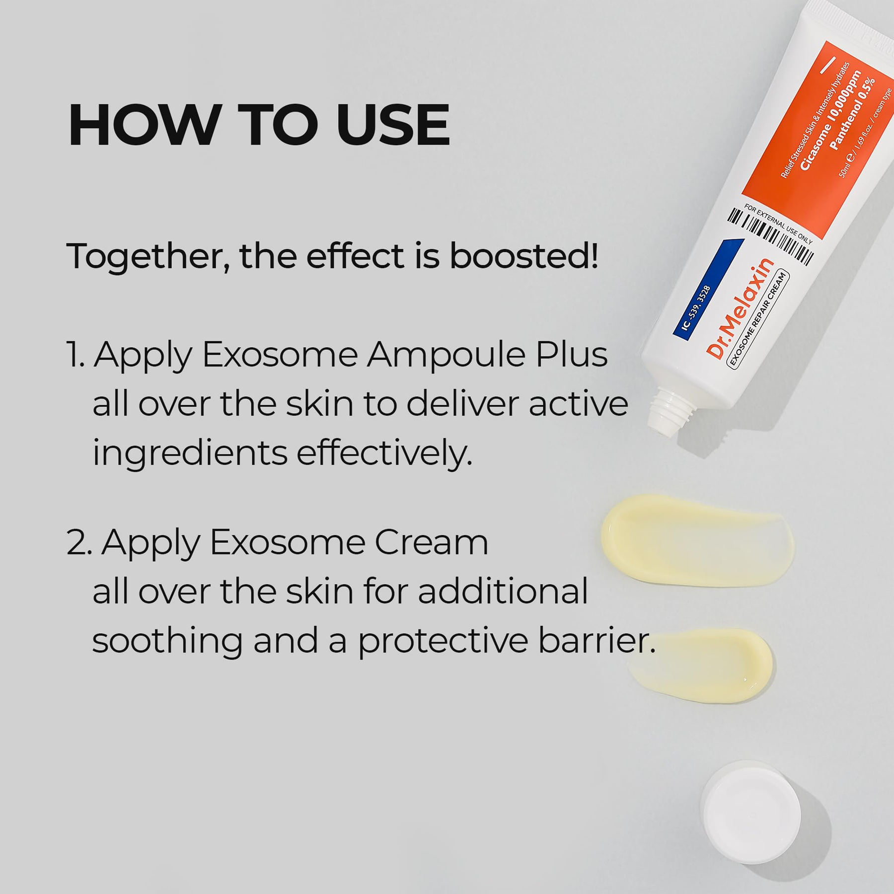 Benefits of using Dr.Melaxin Exosome Repair Cream