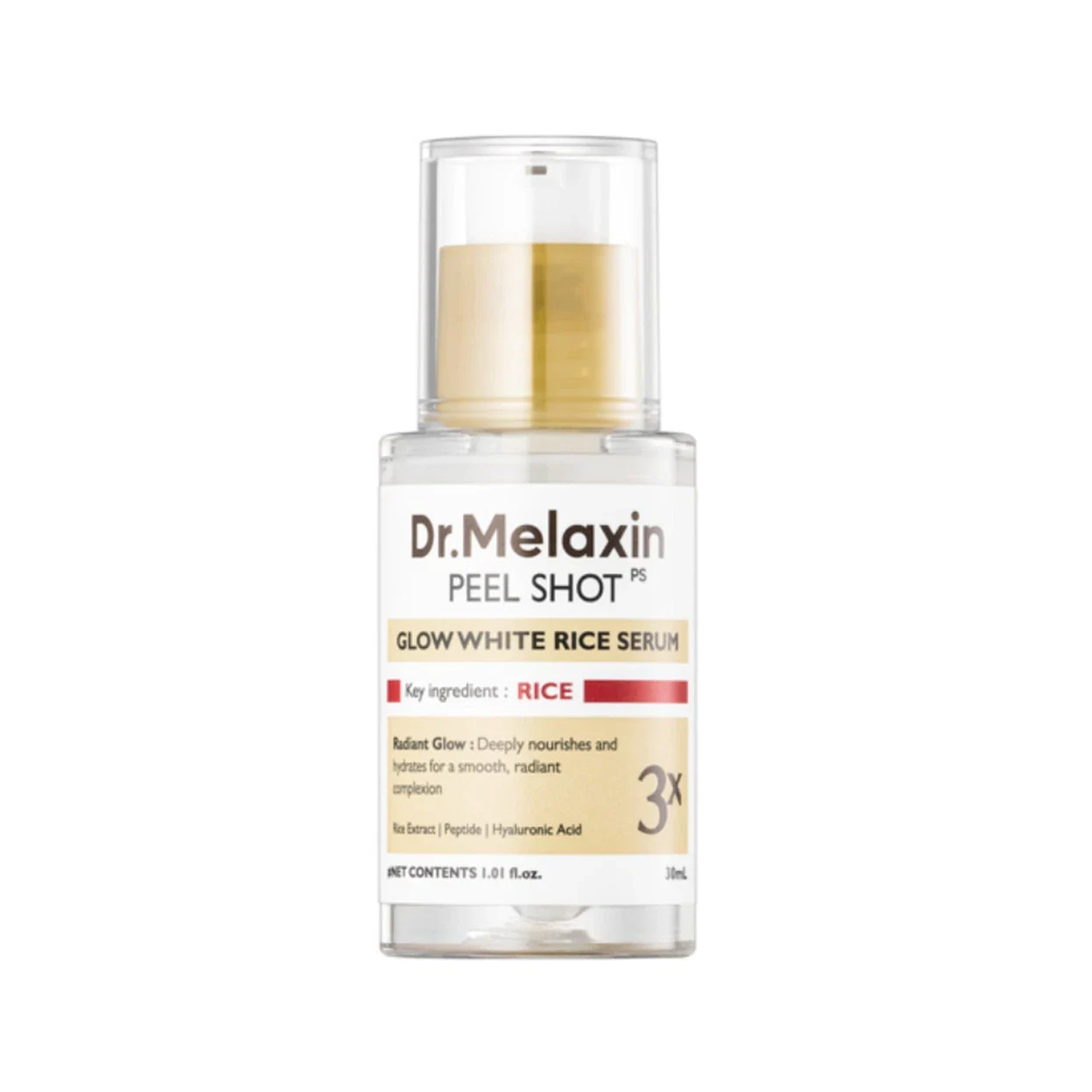The product of Dr.Melaxin Glow White Rice Serum