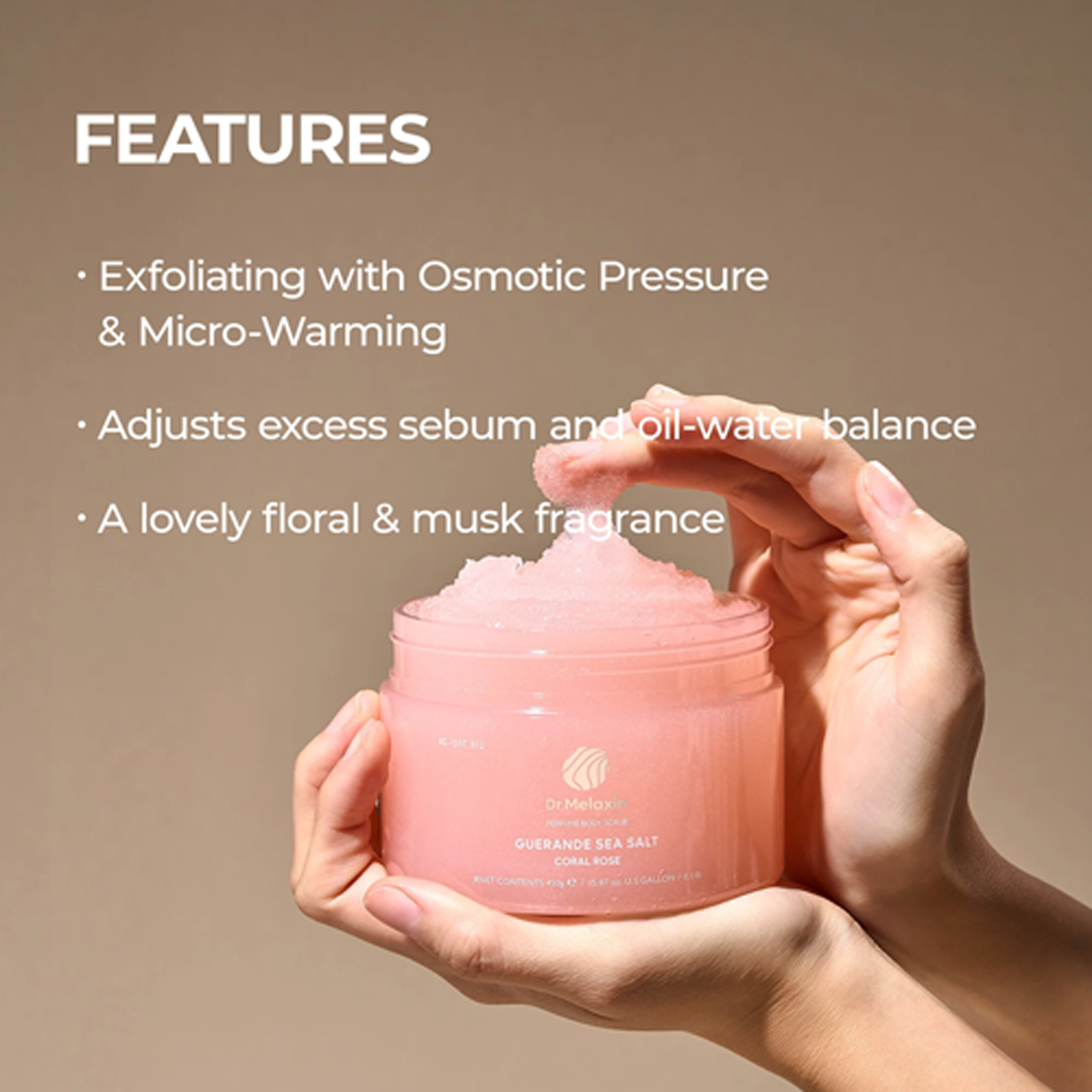 Key Benefits of using Dr.Melaxin Perfume Body Scrub