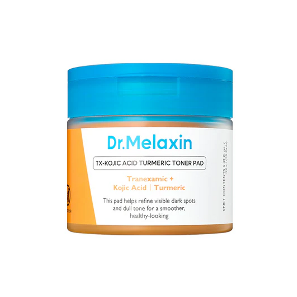 The product of Dr.Melaxin TX Kojic Acid Turmeric Toner Pad