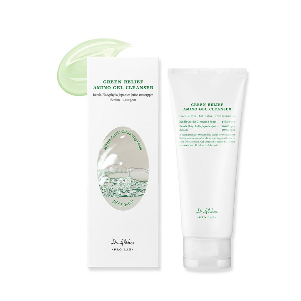 The product of Dr. Althea Green Relief Amino Gel Cleanser