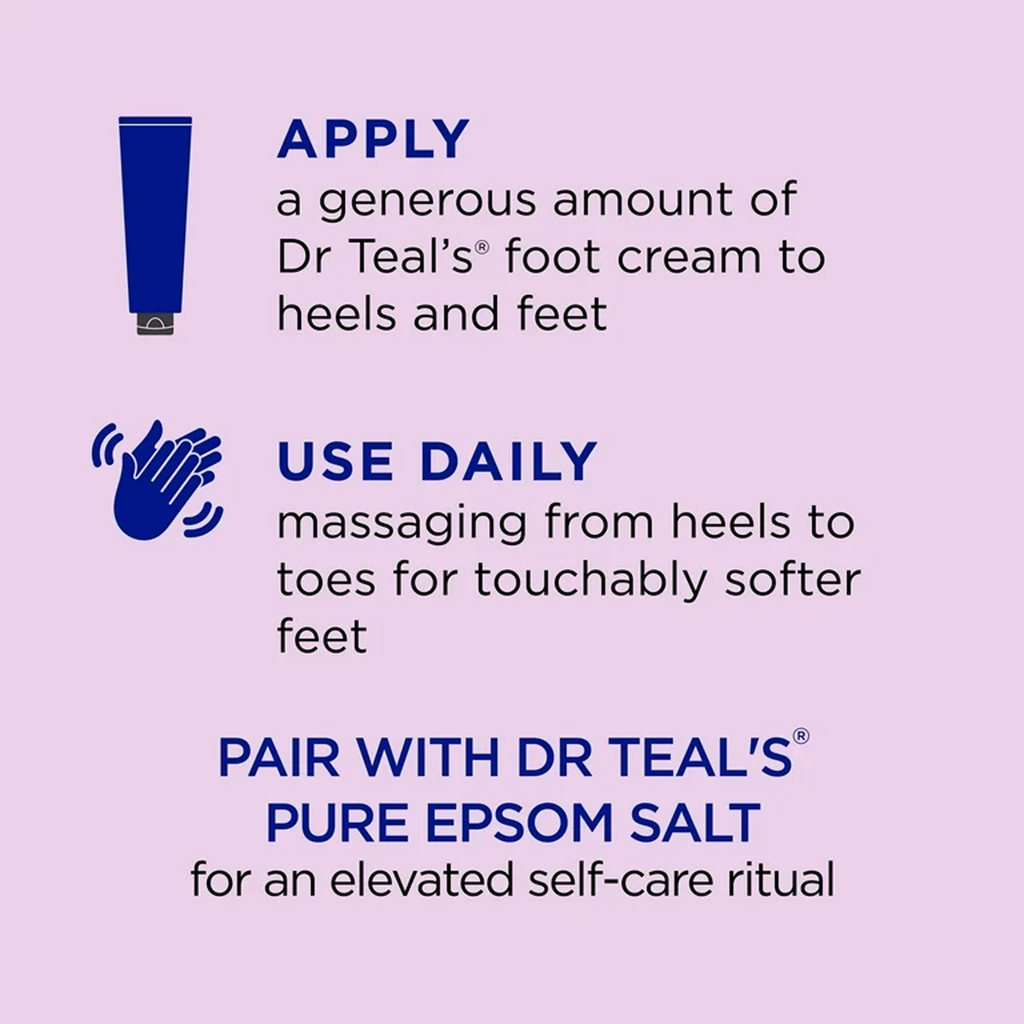 Key Benefits of Dr Teal's Foot Cream