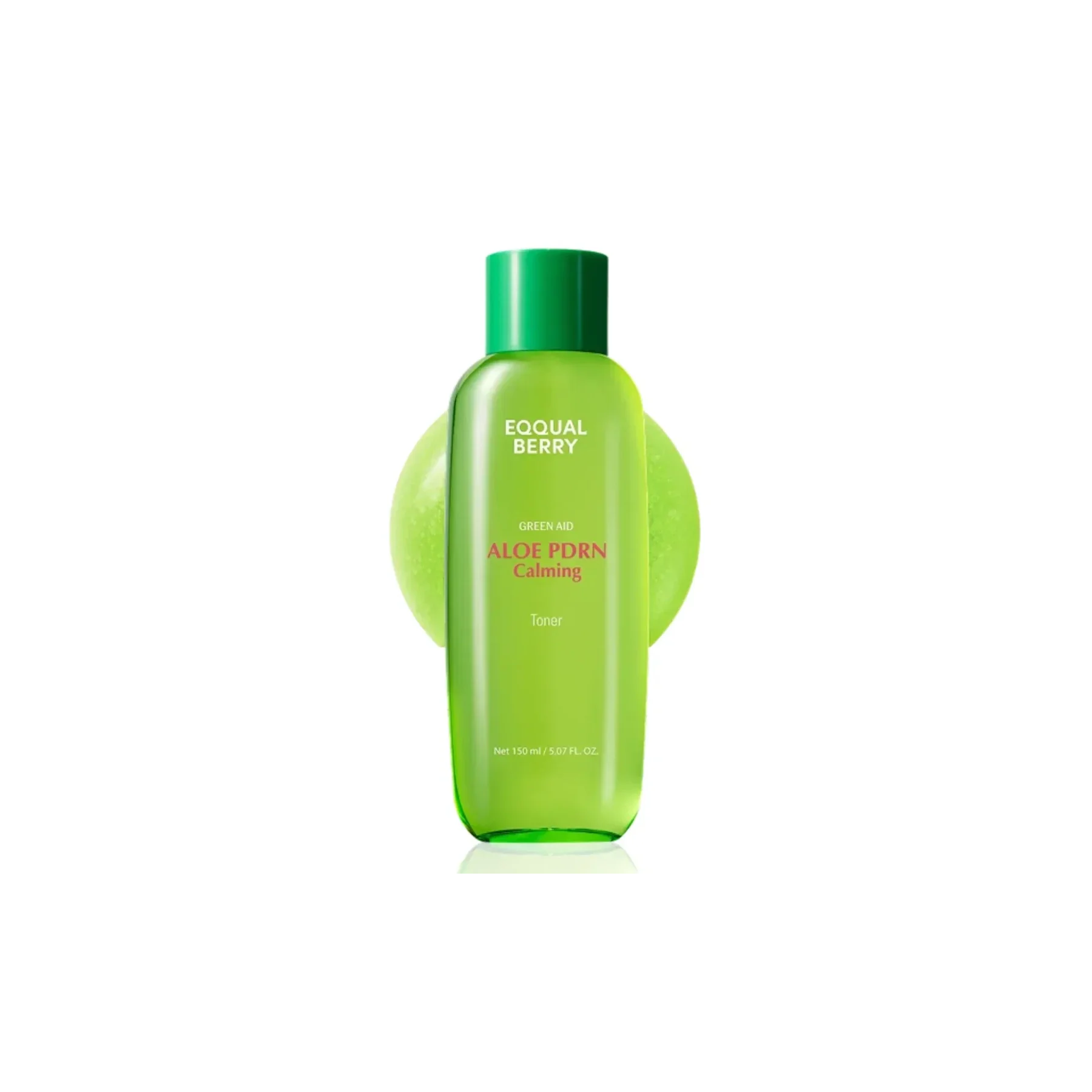 The poduct of EQQUALBERRY Green And Aloe PDRN Calming Toner