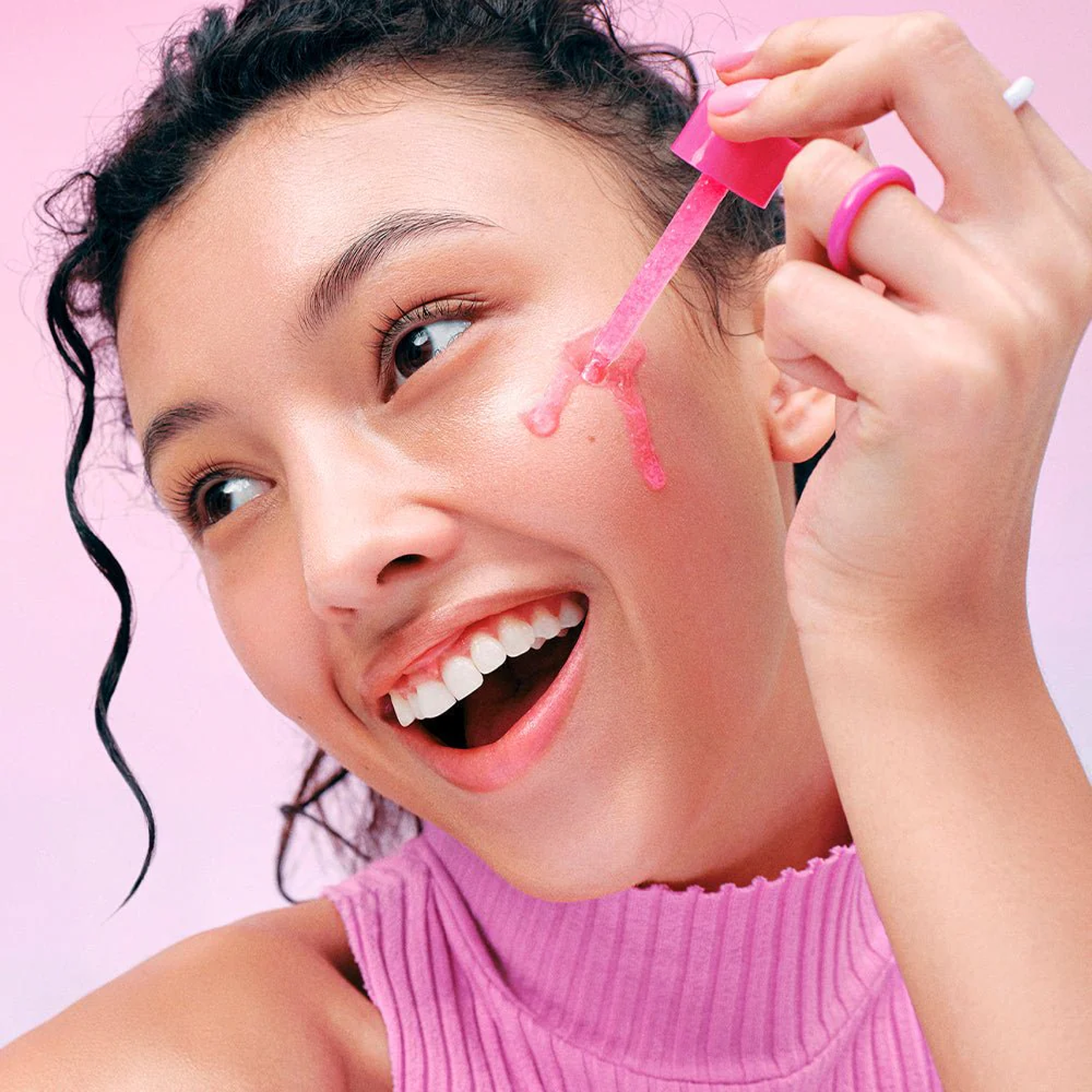 EQQUALBERRY Lush Blush Nad+ Peptide Boosting Serum available on qasrjamal store