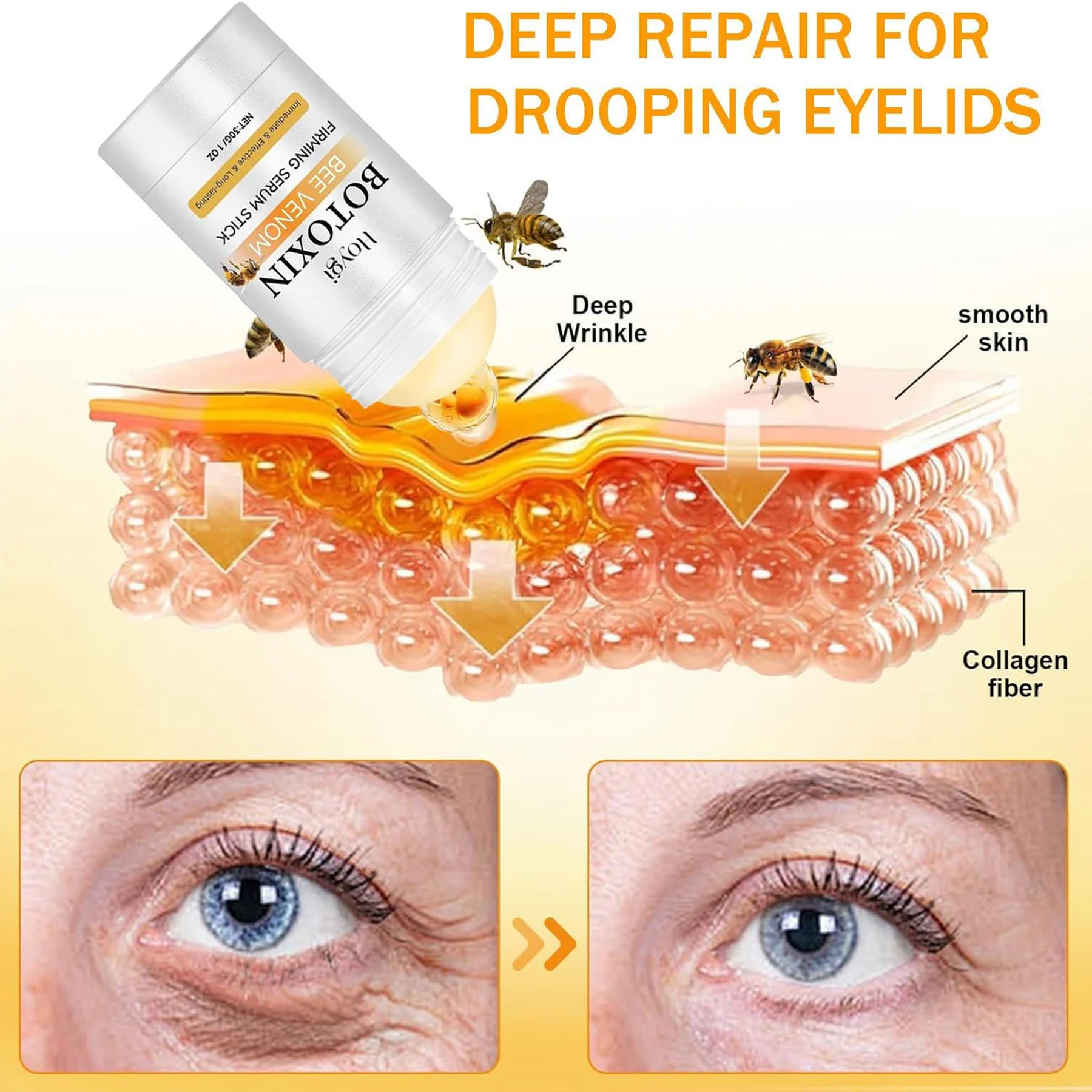 Advantages of using Hoygi Bee Venom Firming Serum Stick