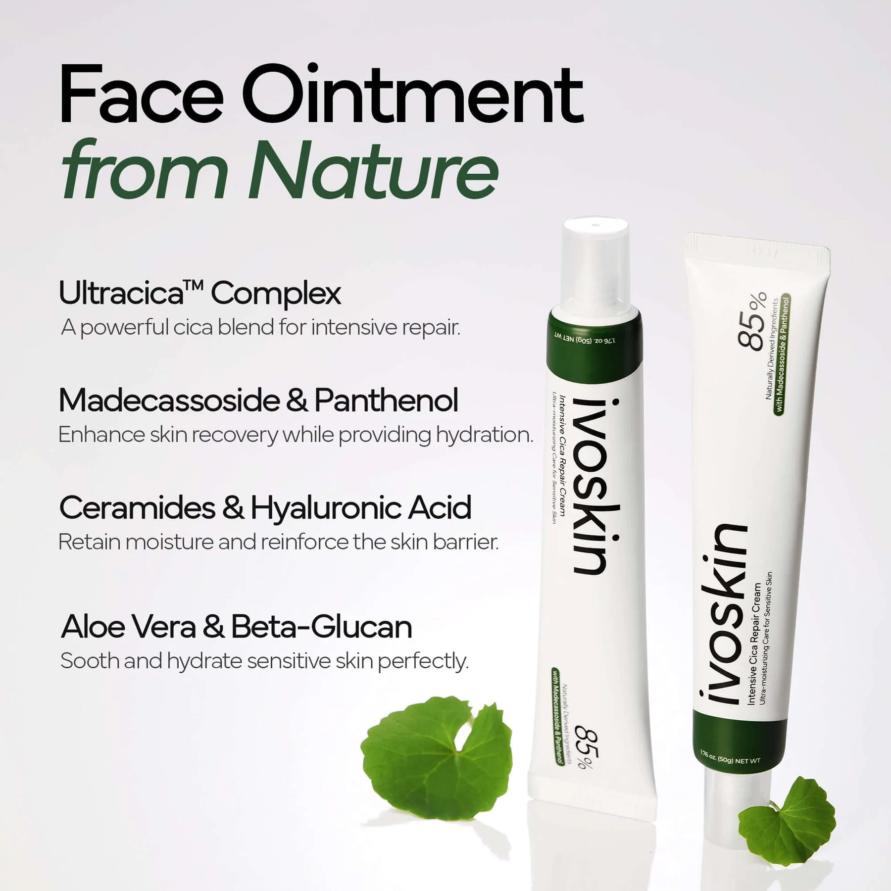 The Key Benefits of using Ivoskin Intensive Cica Repair Cream