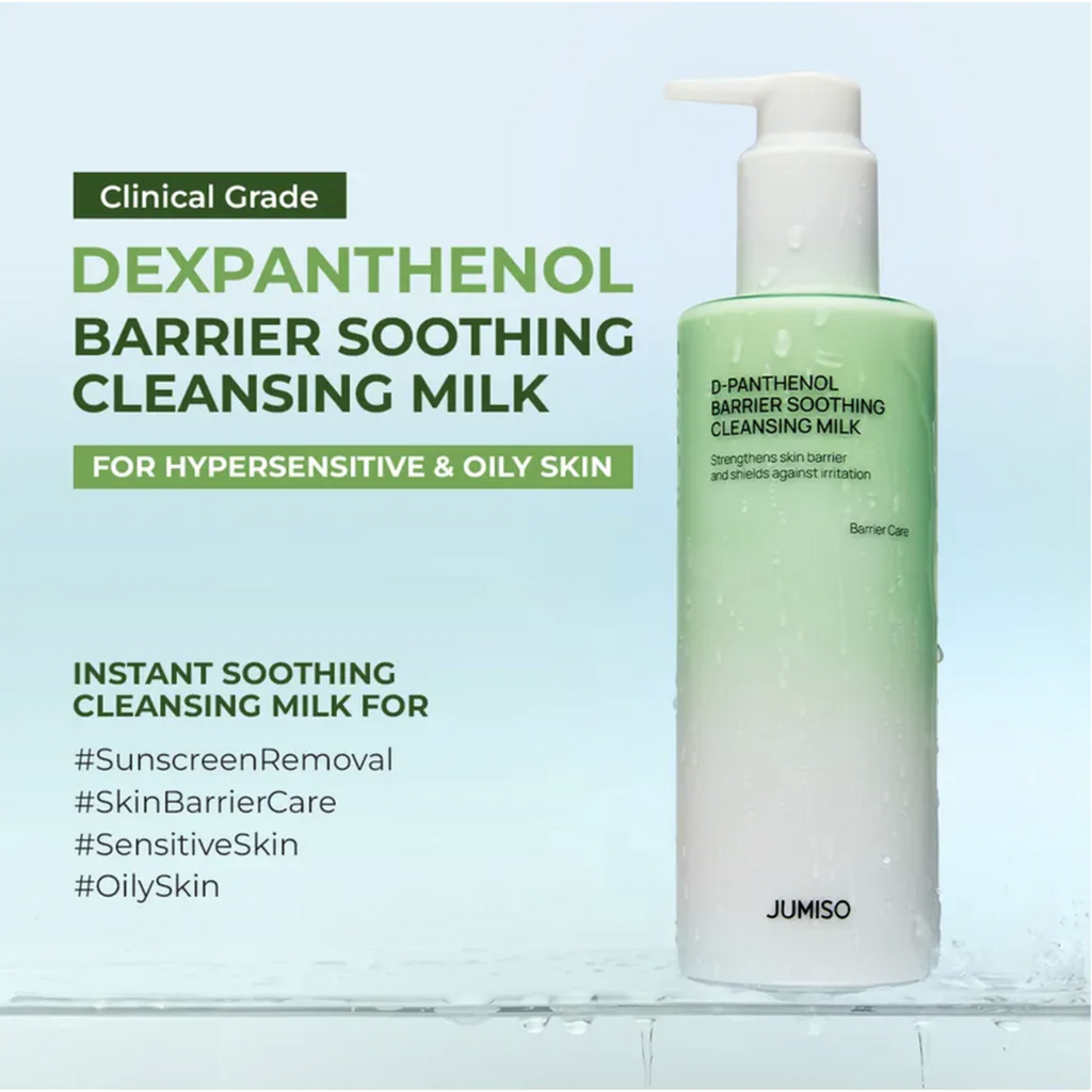 Advantages of using Jumiso D-Panthenol Barrier Soothing Cleansing Milk