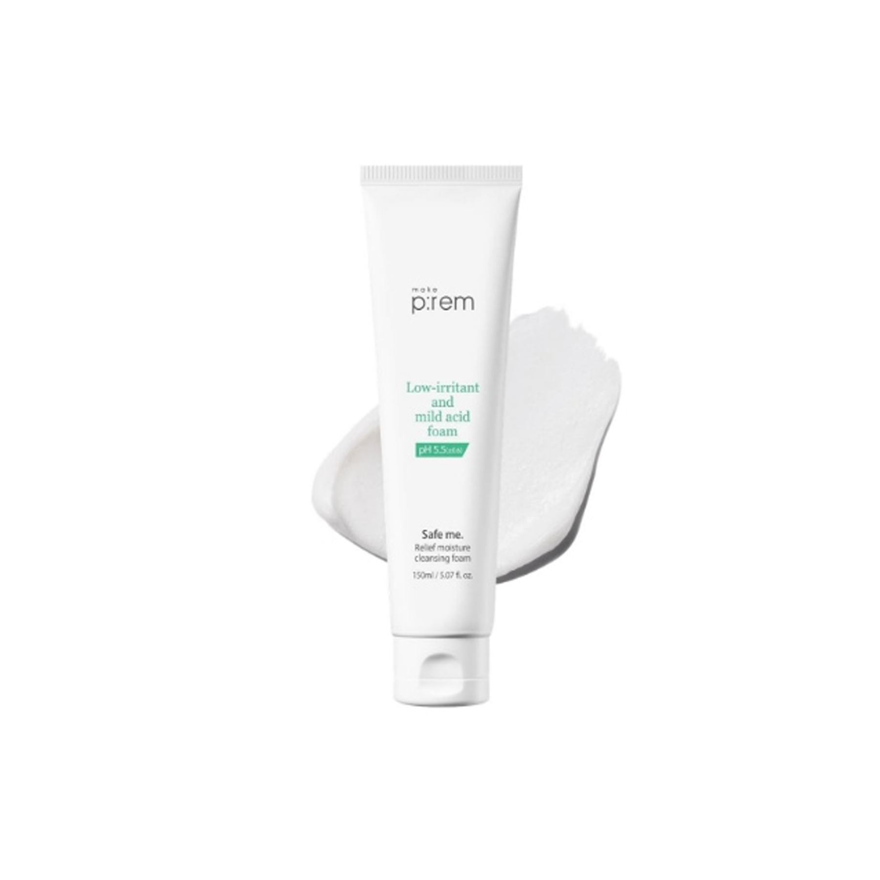 The product of Make P:rem Low Irritant Mid Acid Cleansing Foam 