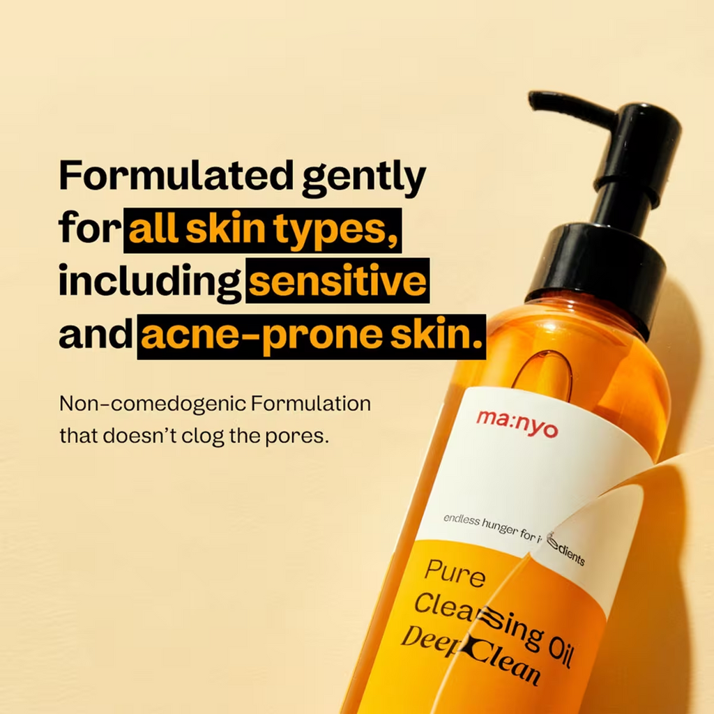 Advantages of Manyo Pure Cleansing Oil Deep Clean