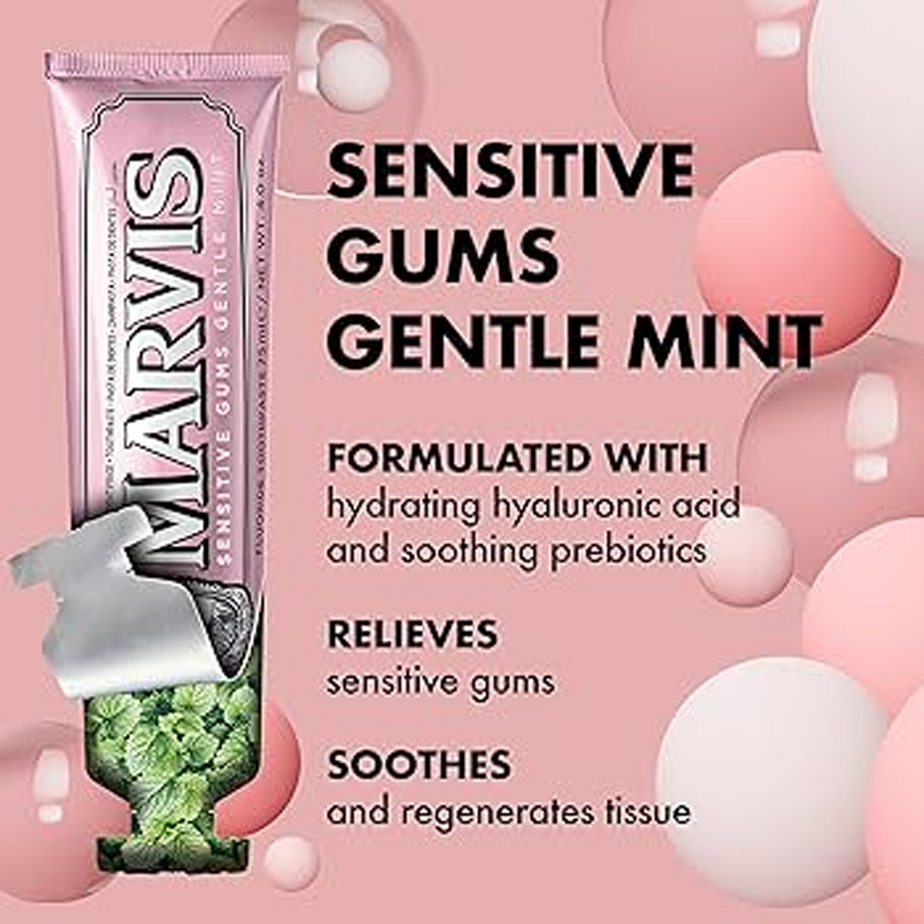 The Key Benefits of Marvis Sensitive Gums Gentle Mint