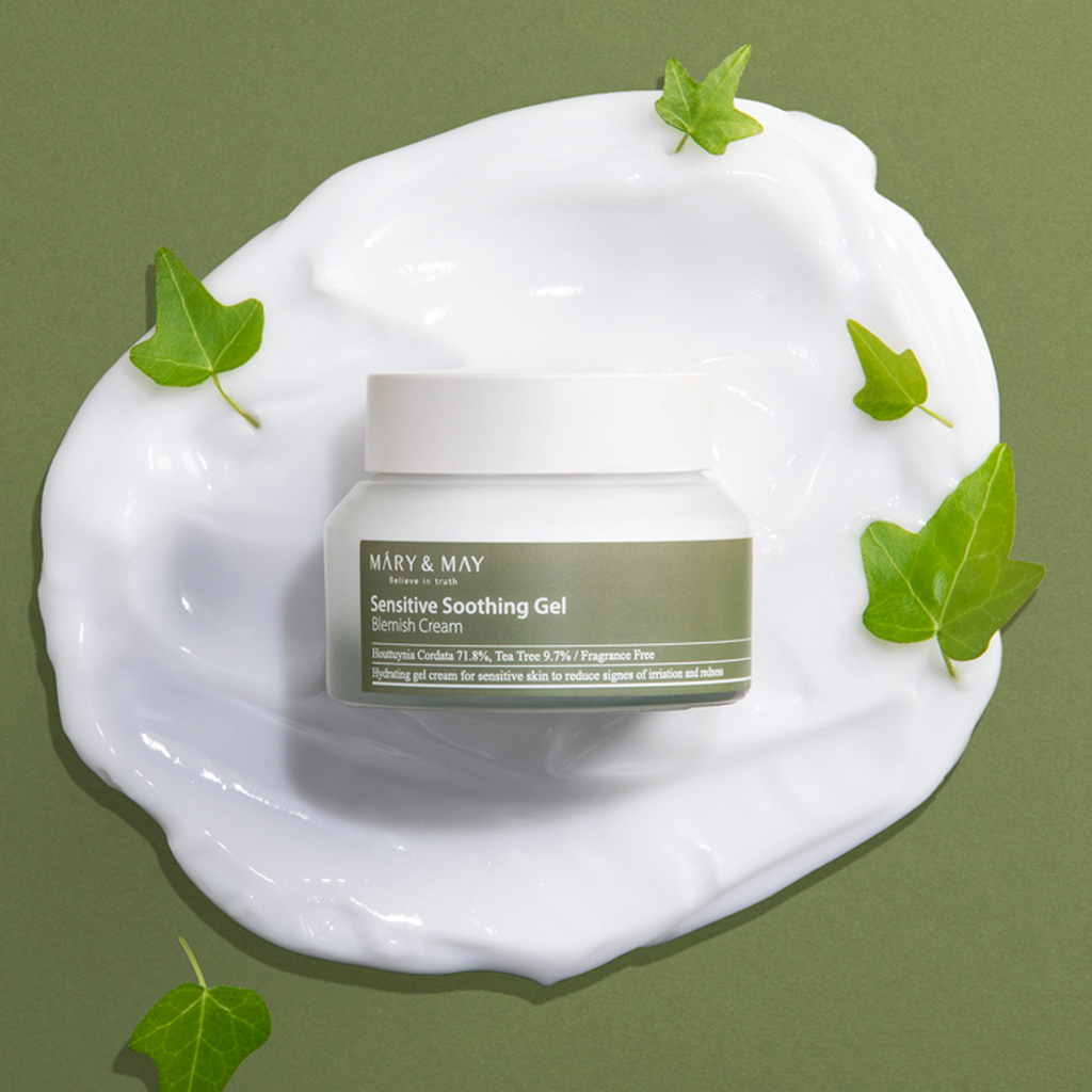 Advantages of using Mary&May Sensitive Soothing Gel Cream 