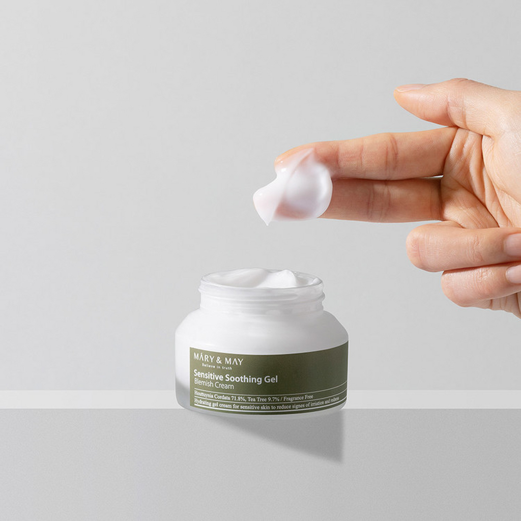 Mary&May Sensitive Soothing Gel Cream available on qasrjamal store