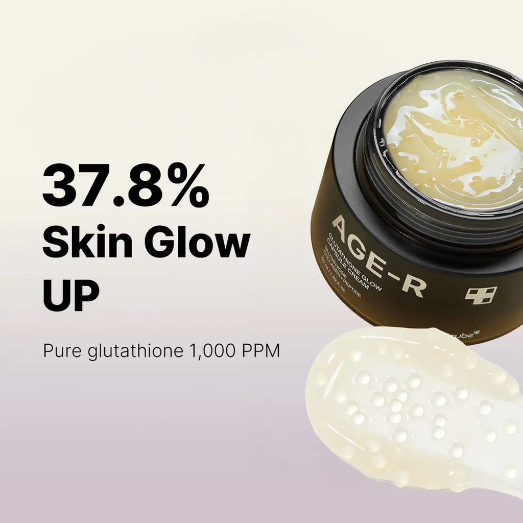 Key Benefits of using Medicube AGE-R Glutathione Glow Capsule Cream