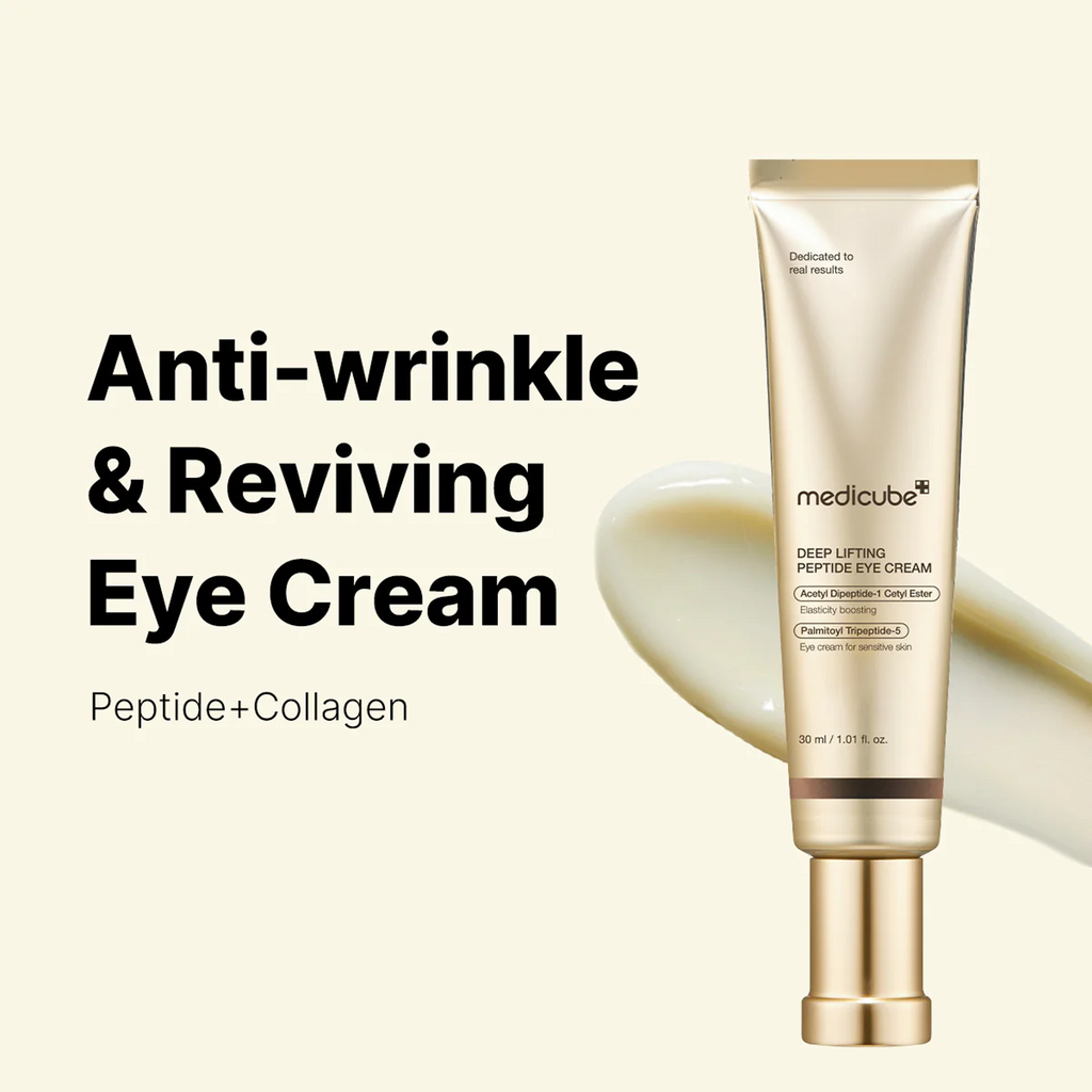 Medicube Deep Lifting Peptide Eye Cream available on Qasr Jamal Store