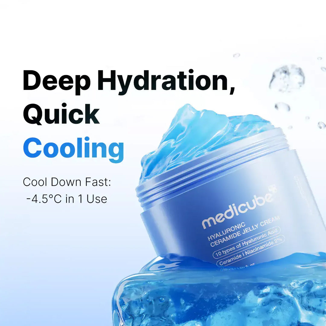 Medicube Hyaluronic Ceramide Jelly Cream available on qasrjamal store