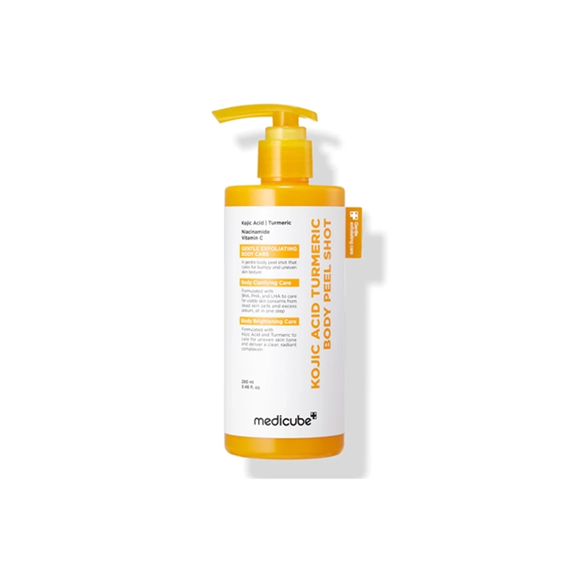 The product of Medicube Kojic Acid Turmeric Body Peel Shot 