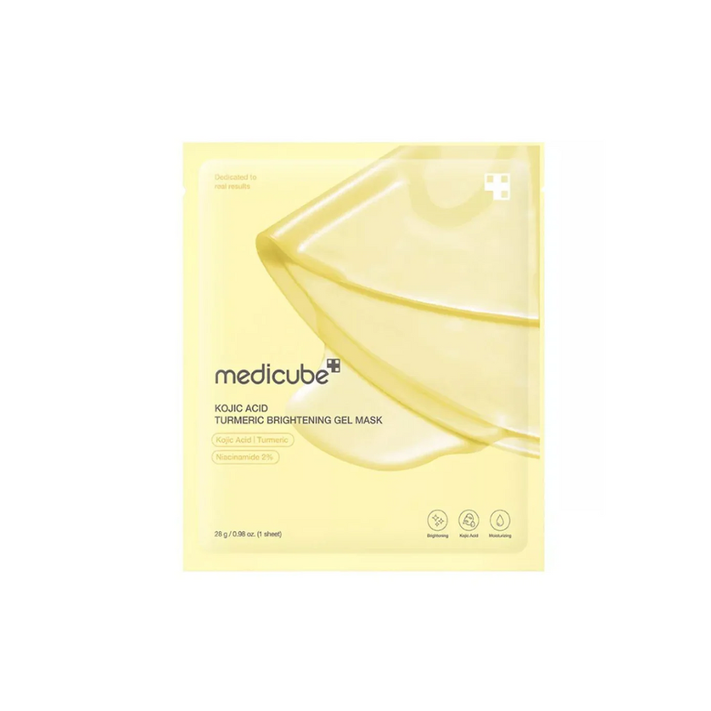 The product of Medicube Kojic Acid Turmeric Brightening Gel Mask 