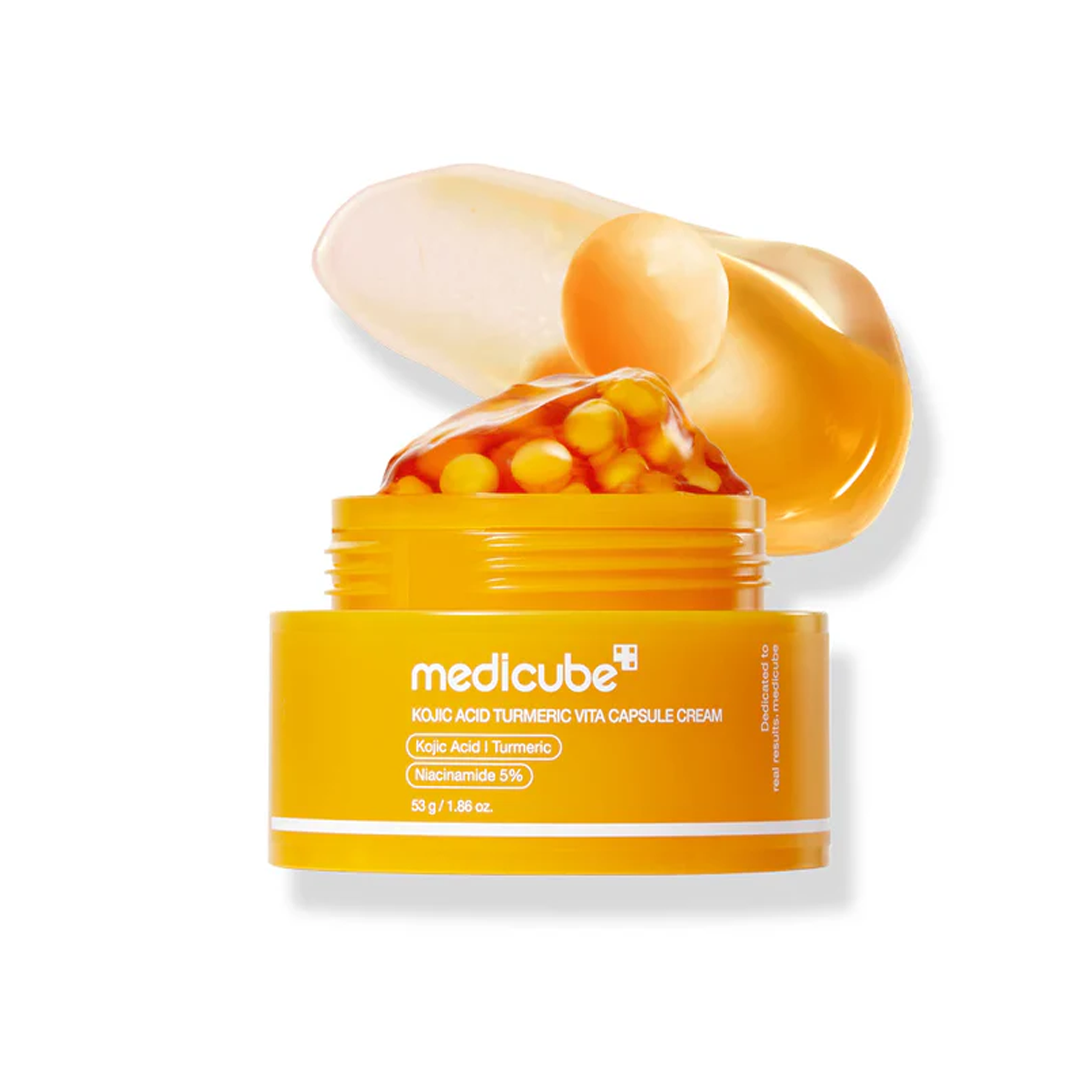 The product of Medicube Kojic Acid Turmeric Vita Capsule Cream