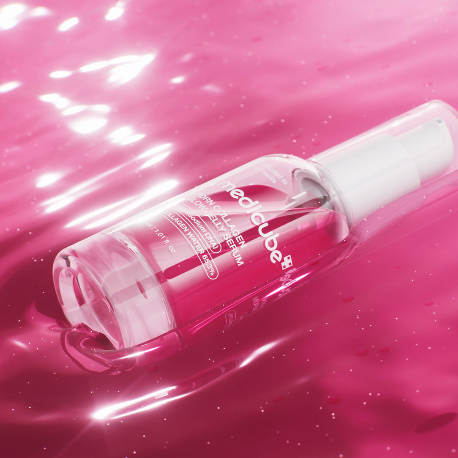Medicube PDRN Collagen Glow Jelly Serum available on qasrjanal store