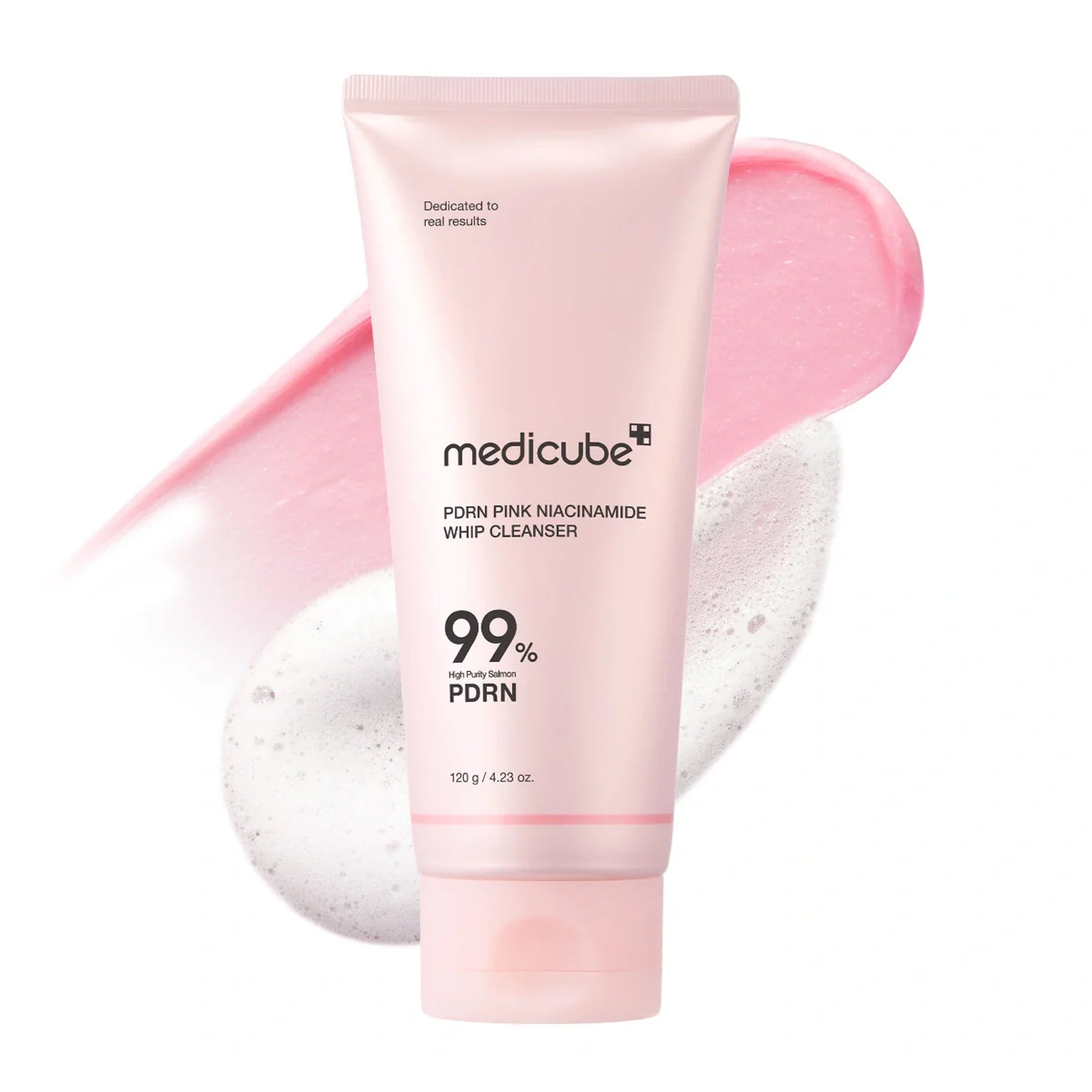 The product of Medicube PDRN Pink Niacinamide Whip Cleanser 