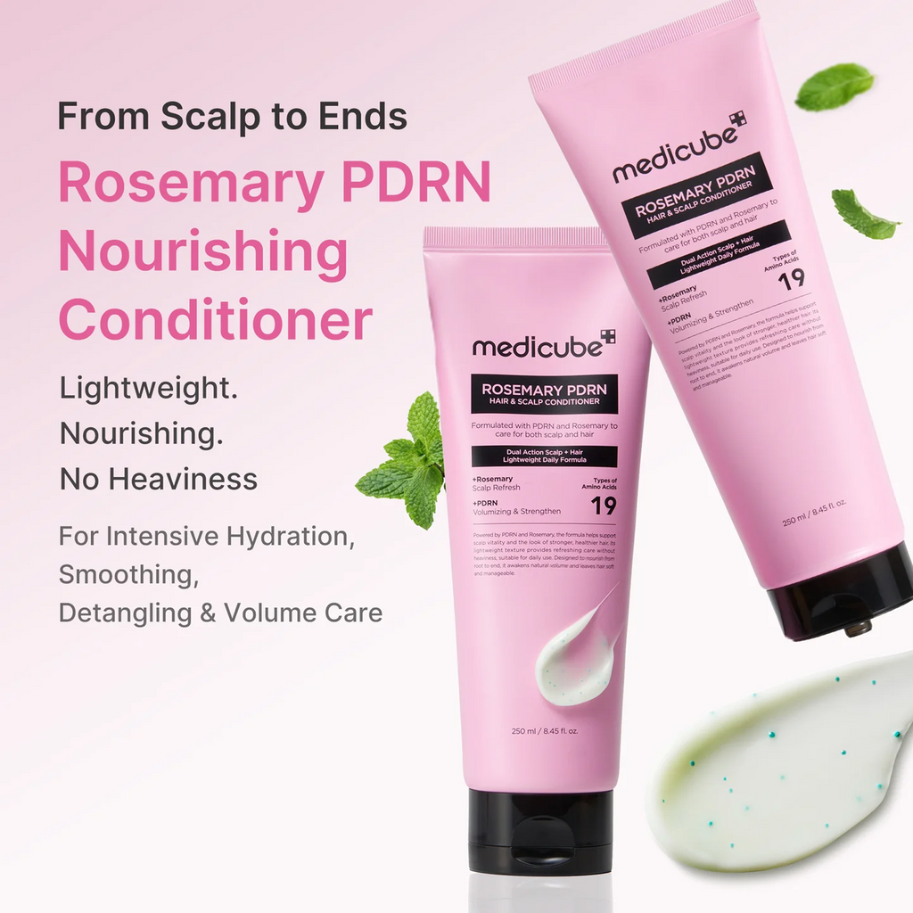 Benefits of using Medicube Rosemary PDRN Hair & Scalp Conditioner 