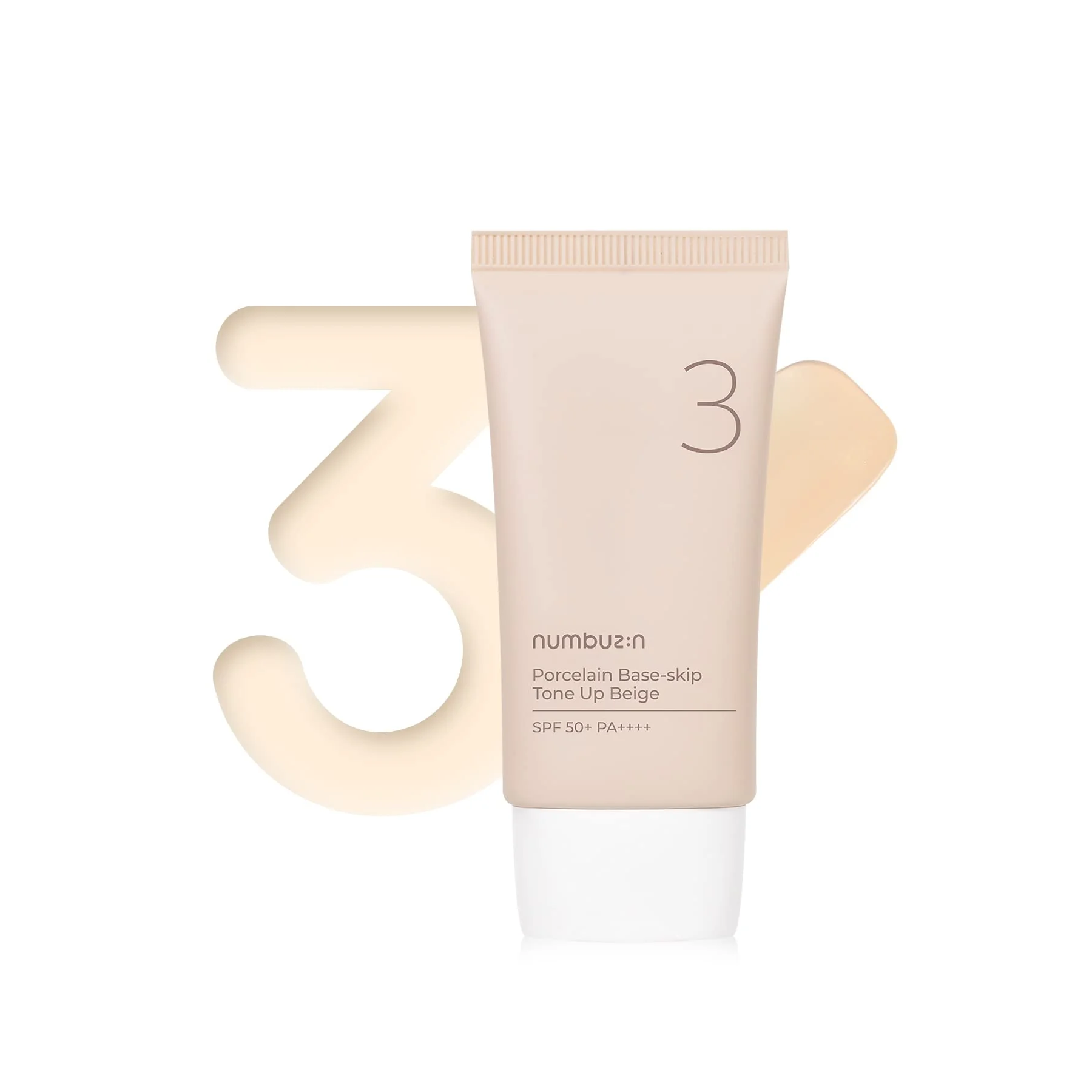 The product of Numbuzin No.3 Porcelain Base-Skip Tone Up Beige