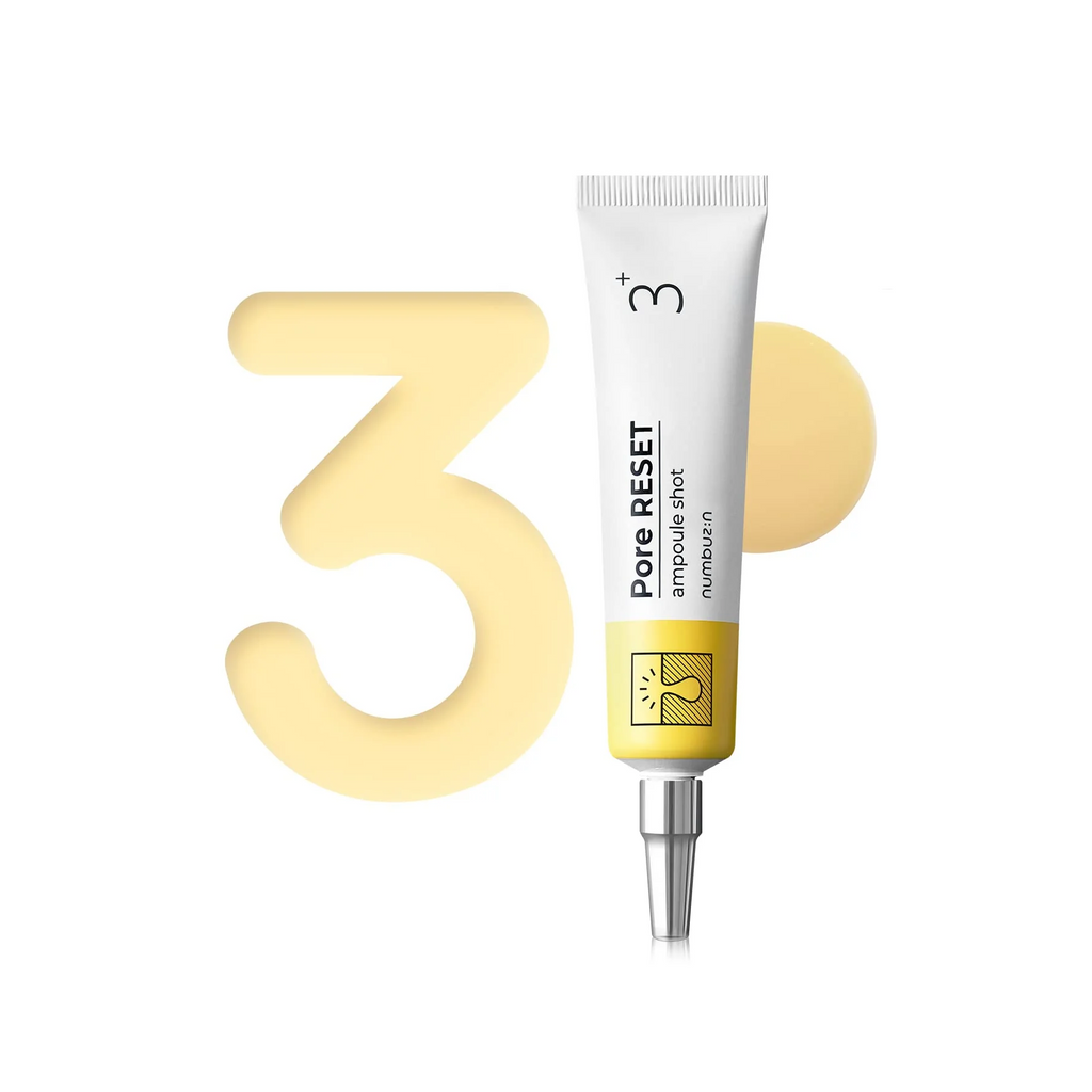 The product of Numbuzin No.3 Pore Reset Ampoule Shot 
