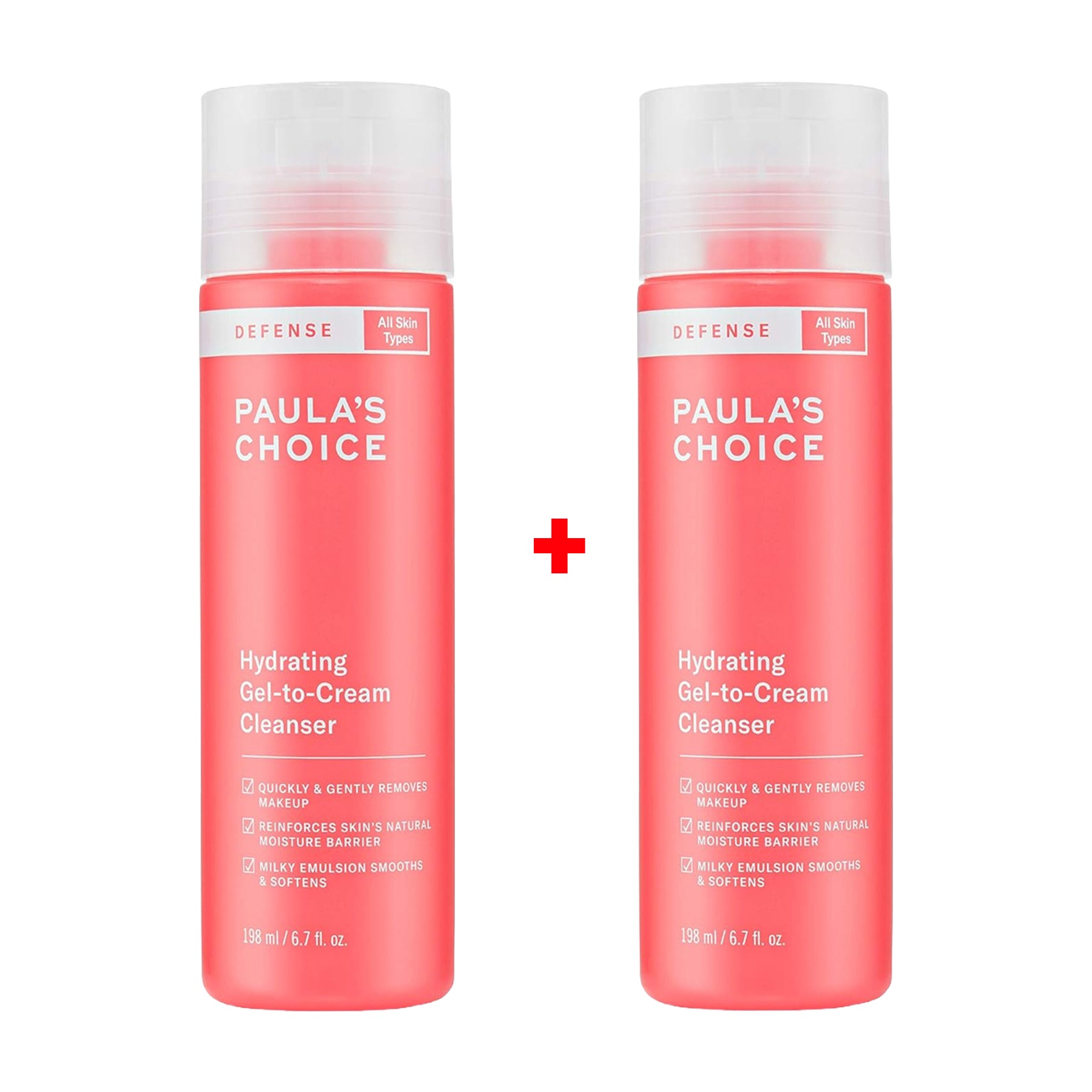 Paula's Choice Defense Hydrating Gel-To-Cream Cleanser - 198ml