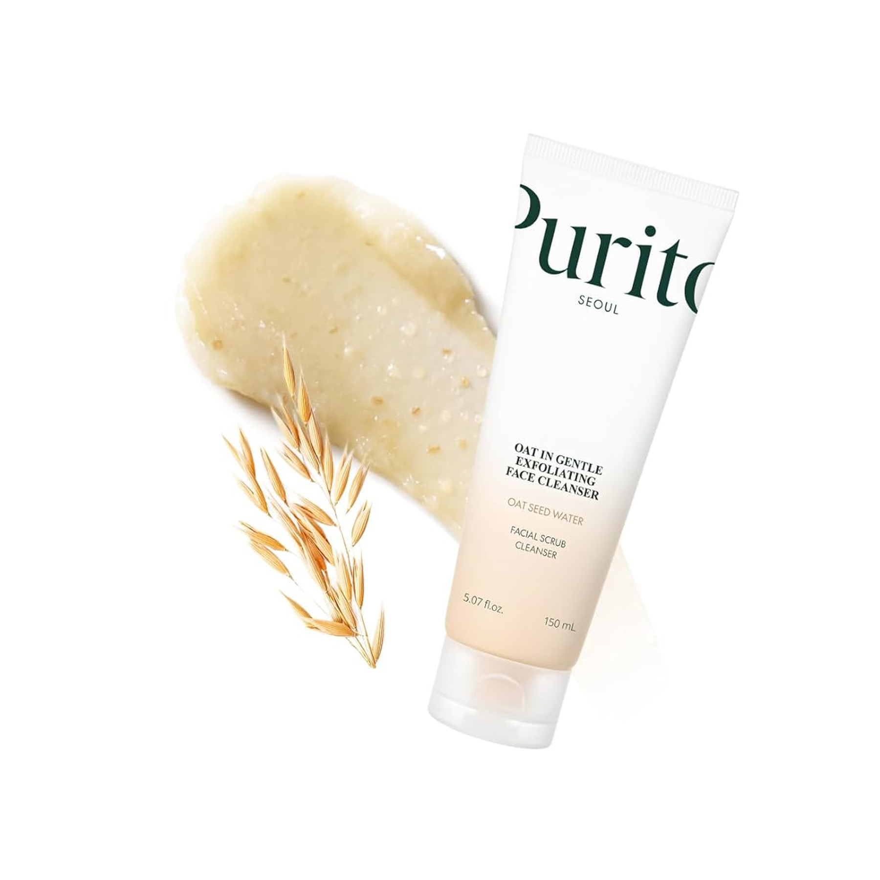 The product of Purito Oat In Gentle Exfoliating Face Cleanser 