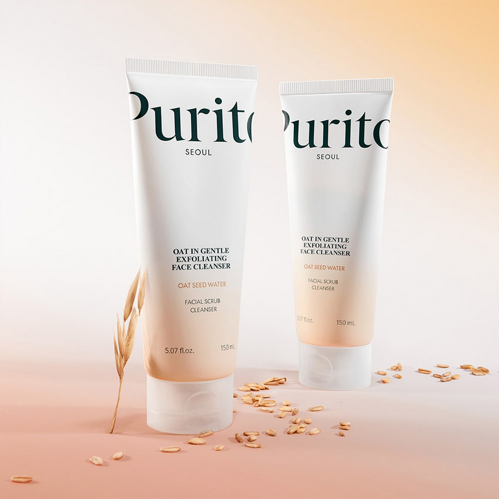 Purito Oat In Gentle Exfoliating Face Cleanser available on qasrjamal store