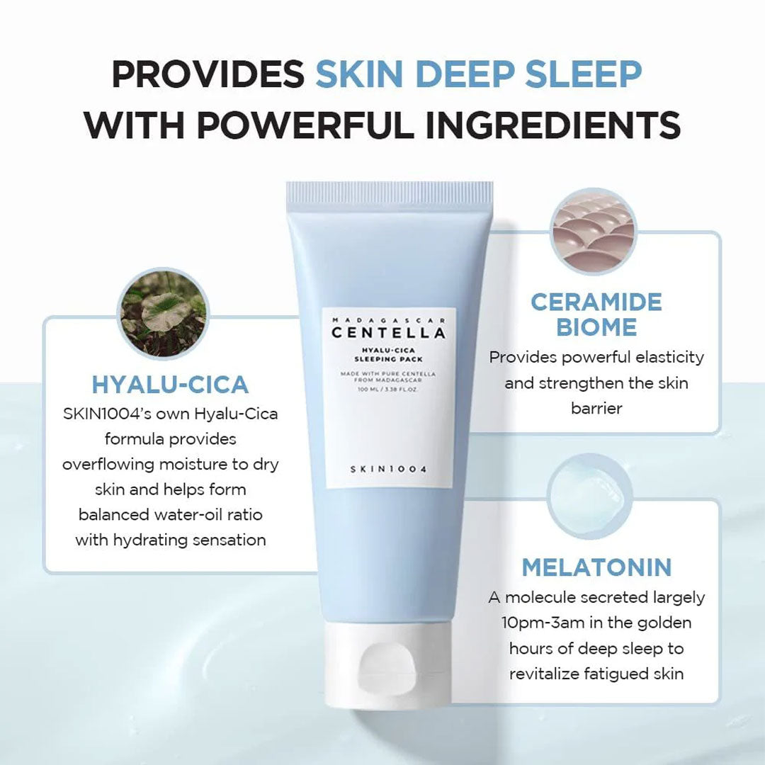 SKIN1004 Madagascar Centella Hyalu - Cica Sleeping Pack - 100ml