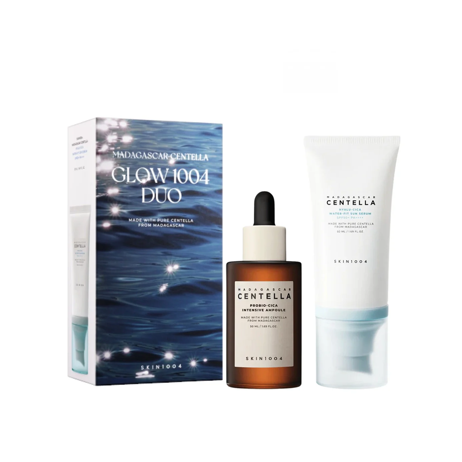 The product of SKIN1004 Madagascar Centella Glow 1004 Duo