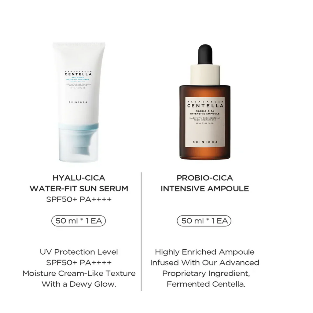 Benefits of using SKIN1004 Madagascar Centella Glow 1004 Duo