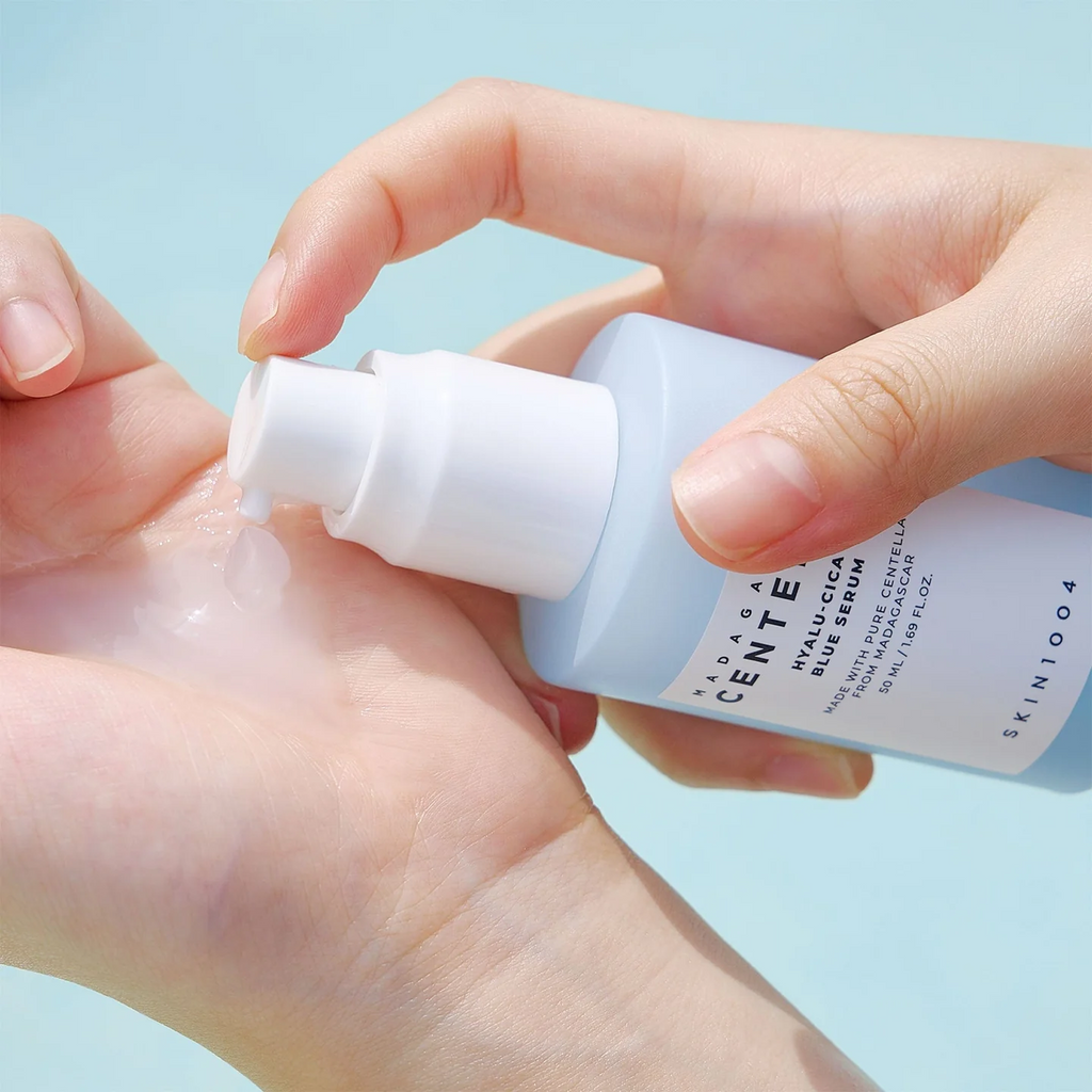 Key Benefits of using SKIN1004 Madagascar Centella Hyalu-Cica Blue Serum