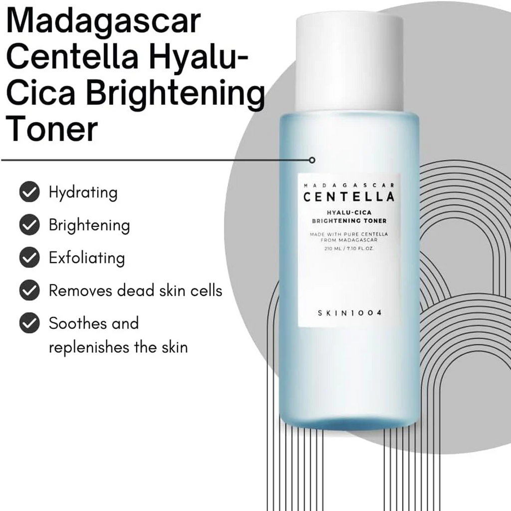 Benefits of using SKIN1004 Madagascar Centella Hyalu-Cica Brightening Toner