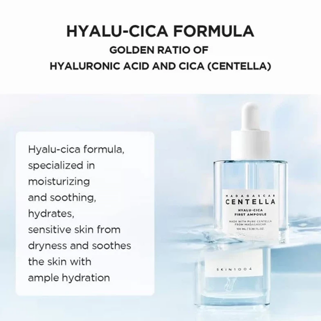 Benefits of using SKIN1004 Madagascar Centella Hyalu-Cica First Ampoule
