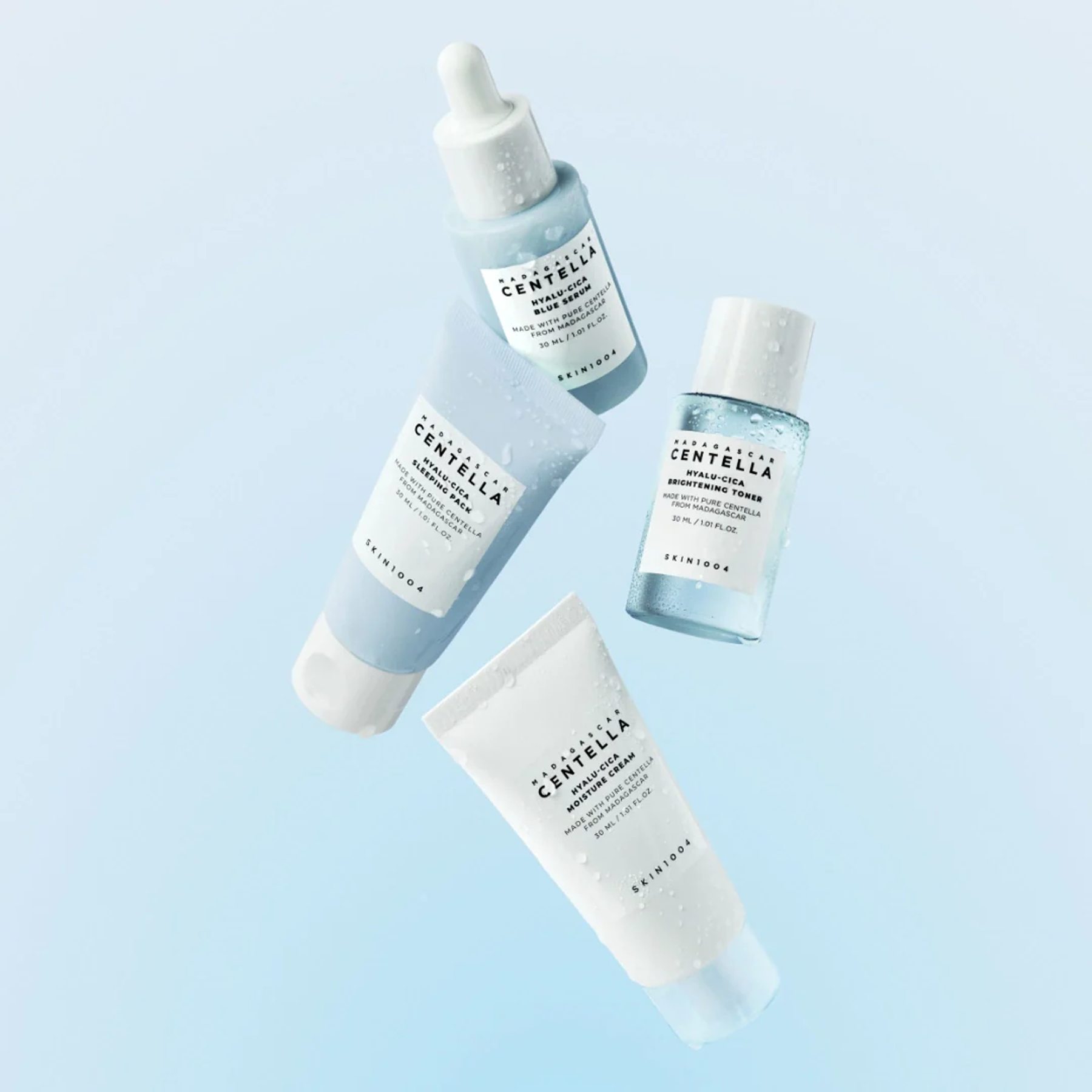 SKIN1004 Madagascar Centella Hyalu Cica Travel Kit available on qasrjamal store